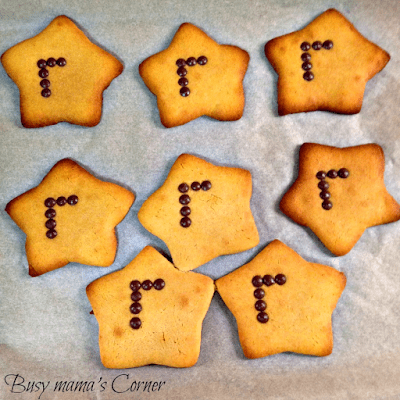 owl boy baptism cookies