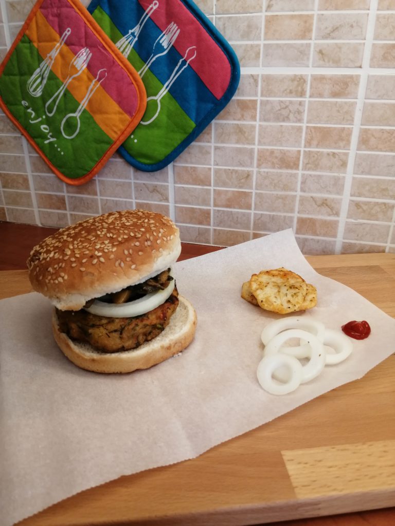 Το νηστίσιμο burger της busy mama