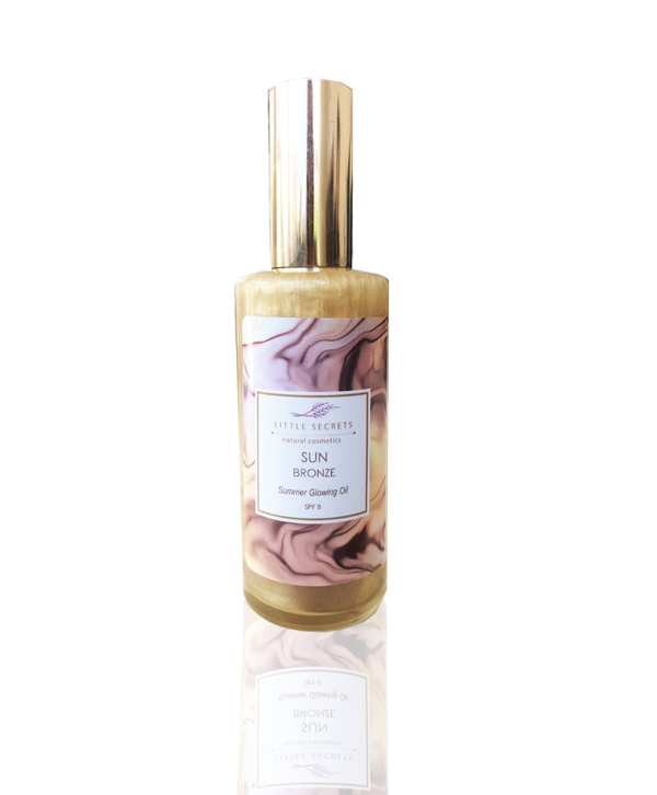 BRONZE SUMMER GLOWING OIL, by Little Secrets