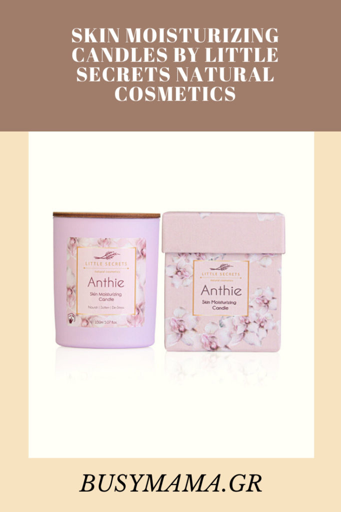 Skin Moisturizing candles by Little Secrets