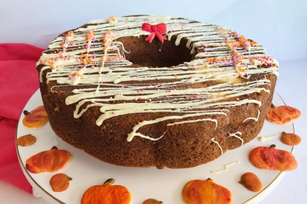 Κέικ γλυκιά κολοκύθα, μπαχαρικά cream cheese