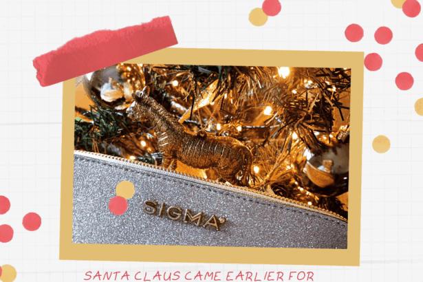 Santa Claus came earlier for mama this year